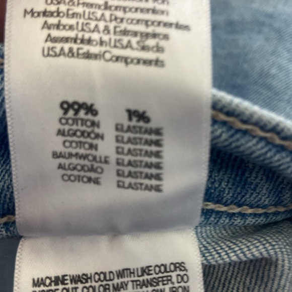 MOTHER The Patch Rambler Jeans Sz 32 Norway, Dude Wide Leg - Picture 9 of 10